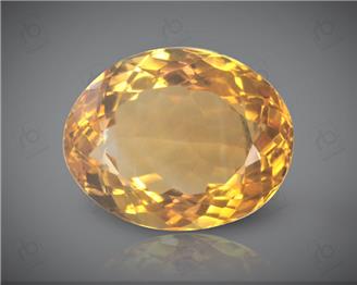 Yellow Citrine Natural Certified  7.45CTS-8539